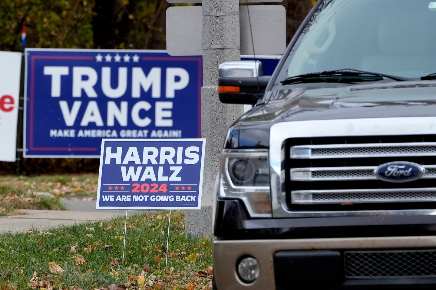 Dueling political signs can make potential home buyers uncomfortable.