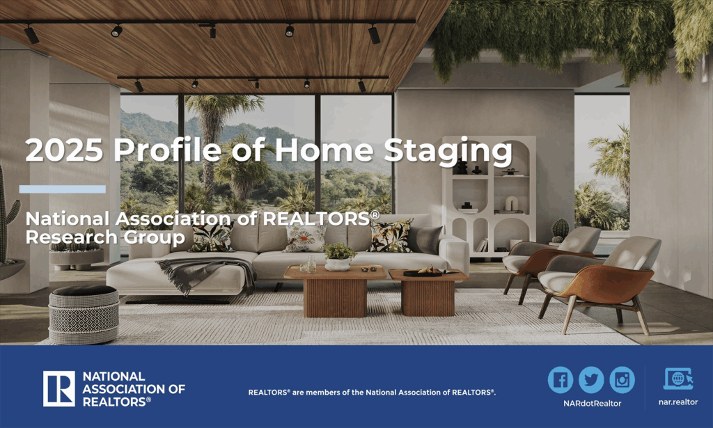 NAR: Staging a home can increase sale price by up to 10%